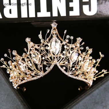 Vương miện Baroque Onetimingfine cho cô dâu bé gái - Tiara tóc đá quý, chỉ 150.096₫ 10 Vương miện Baroque Onetimingfine cho cô dâu bé gái - Tiara tóc đá quý, chỉ 150.096₫ 10