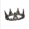 Vương miện Baroque Retro Đen - Mũ đội đầu cô dâu 18+, sang trọng, quà tặng biểu diễn, giảm 22% 5