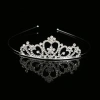 Vương miện công chúa HYCEO - Tiara kim cương giả, pha lê, trang sức tóc dự tiệc, giá ưu đãi 45.360 đ 2