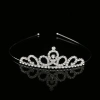 Vương miện công chúa HYCEO - Tiara kim cương giả, pha lê, trang sức tóc dự tiệc, giá ưu đãi 45.360 đ 7