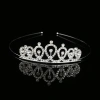 Vương miện công chúa HYCEO - Tiara kim cương giả, pha lê, trang sức tóc dự tiệc, giá ưu đãi 45.360 đ 9