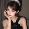 Vương Miện Công Chúa Pha Lê - Mũ Đội Đầu Sinh Nhật Mười Tám Tuổi Dành cho Nữ Bầu, Cô Dâu, Quà Tặng 2