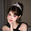 Vương Miện Công Chúa Pha Lê - Mũ Đội Đầu Sinh Nhật Mười Tám Tuổi Dành cho Nữ Bầu, Cô Dâu, Quà Tặng 6