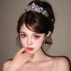 Vương Miện Công Chúa Pha Lê - Mũ Đội Đầu Sinh Nhật Mười Tám Tuổi Dành cho Nữ Bầu, Cô Dâu, Quà Tặng 7