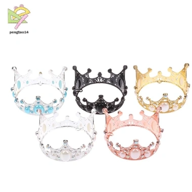 Vương Miện Kim Loại Retro cho Búp Bê Cotton Phụ Kiện Thời Trang Bé Giá Ưu Đãi