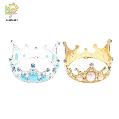Vương Miện Kim Loại Retro cho Búp Bê Cotton Phụ Kiện Thời Trang Bé Giá Ưu Đãi