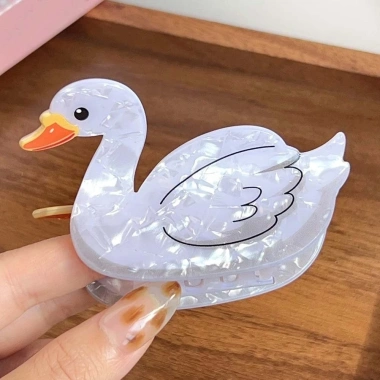 Vuốt tóc gấu PVC - Nhím cá mập, kẹp tóc Hàn Quốc, chỉ 71.280₫ 7