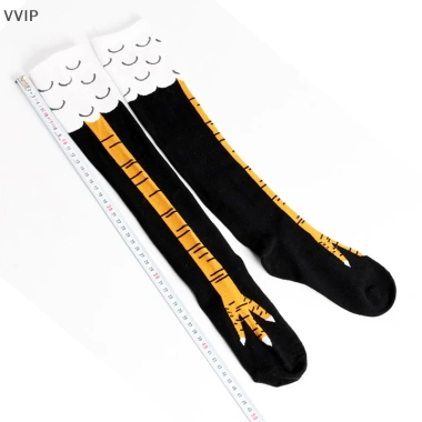 Vvvn 1 Đôi Chân Gà Tất Đùi Vớ Cao Cấp Đầu Gối Dài Giá 22.410 VND Giảm Sốc