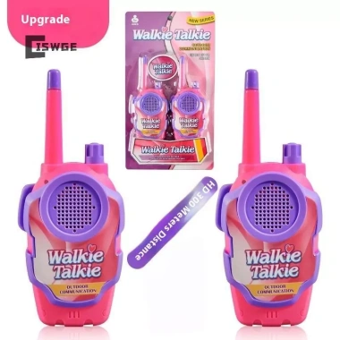 Walkie Talkie Trẻ Em 2 Chiếc Cha Mẹ Con Hoạt Hình Đồ Chơi Ngoài Trời Giáo Dục Quà Tặng 107k 10