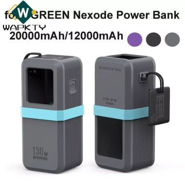 WAPKTY Hộp Đựng Silicon Bảo Vệ Ngân Hàng Điện UGREEN Nexode 20.000mAh 130W - Chống Bụi, Chống Sốc, Du Lịch