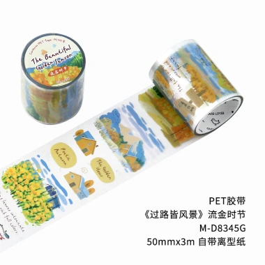 Washi Băng Phong Cảnh PET Dán Thẩm Mỹ - DIY Sổ Lưu Niệm, Tạp chí, Gói Quà, Giá 43.313₫ 8