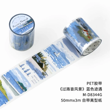 Washi Băng Phong Cảnh PET Dán Thẩm Mỹ - DIY Sổ Lưu Niệm, Tạp chí, Gói Quà, Giá 43.313₫ 9