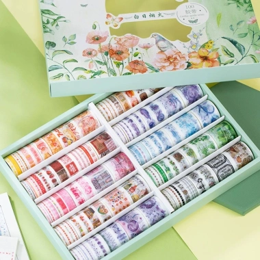 Washi Tape 100-120 cuộn nhiều chủ đề - Băng dính Bullet Journal giảm còn 30.000₫ 2 Washi Tape 100-120 cuộn nhiều chủ đề - Băng dính Bullet Journal giảm còn 30.000₫ 2