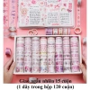 Washi Tape 100-120 cuộn nhiều chủ đề - Băng dính Bullet Journal giảm còn 30.000₫ 10