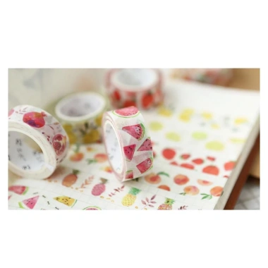 Washi tape cute hình Hoa quả - Dễ thương, trang trí sổ tay, bullet journal chỉ 14.000đ 7