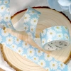 Washi Tape Hoa Cúc Trắng Xanh Pastel 1 Cuộn - Lá Cỏ Dễ Thương Dán Sổ Bullet Journal Giá 26k 2