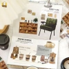 Washi Tape trong suốt Hoài Niệm cổ điển - 1 cuộn dán Journal, giảm 29.500 VND 3