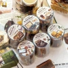 Washi Tape trong suốt Hoài Niệm cổ điển - 1 cuộn dán Journal, giảm 29.500 VND 4