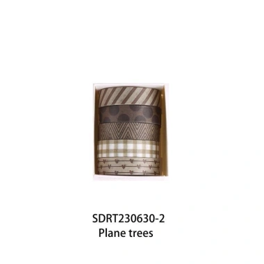 Washi Tape Vintage Thiên Nhiên 1cm x 2m - Băng Keo Trang Trí Sổ Tay, Bullet Journal, Giá Ưu Đãi 25.100 VND 9