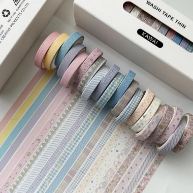 Washitape Vintage Hoa Cỏ SHTM CT - Bullet Journal, Trang Trí Sổ, Giá 71.000 VND 13