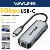 WAVLINK USB-C sang Ethernet 5.000Mbps RJ45 Gigabit – Không cần driver, Plug-and-Play