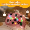 WAY2TOP Đồ chơi cảm giác bảng bận rộn Montessori, công tắc LED, bảng tương tác giáo dục mầm non 4