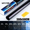 WAY2TOP Phim Tint Cửa Sổ 50x3m - Chống Nắng UV, Lá Xe Ô Tô, Đen Bền, Không Trầy Xước