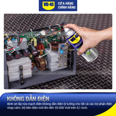 WD-40 Contact Cleaner 360ml - Vệ sinh bo mạch điện tử, làm sạch điện, không dư lượng