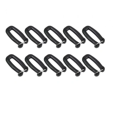 Webbing Dây Móc Carabiner 10 chiếc - Dây kẹp đa năng cho đi bộ, sửa chìa khóa, vali