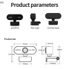 Webcam 1.080P Full HD USB có micro, video chất lượng cao cho PC và Laptop, giá ưu đãi 130.570 VND 6