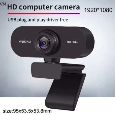 Webcam 1.080P Full HD USB có micro, video chất lượng cao cho PC và Laptop, giá ưu đãi 130.570 VND 8 Webcam 1.080P Full HD USB có micro, video chất lượng cao cho PC và Laptop, giá ưu đãi 130.570 VND 8
