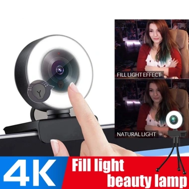 Webcam Full HD 4K 2K Tự Động Lấy Nét Mic cho PC/Laptop 1.080P Hội Nghị Youtube