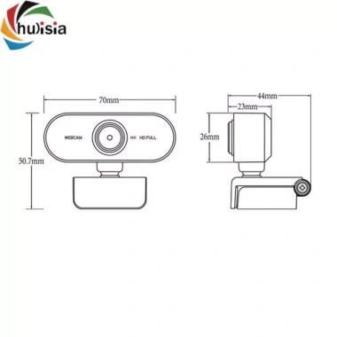 Webcam USB màn hình rộng, âm thanh stereo, kẹp PC, giảm 22% chỉ 199.100₫