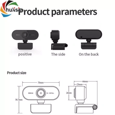 Webcam USB màn hình rộng, âm thanh stereo, kẹp PC, giảm 22% chỉ 199.100₫