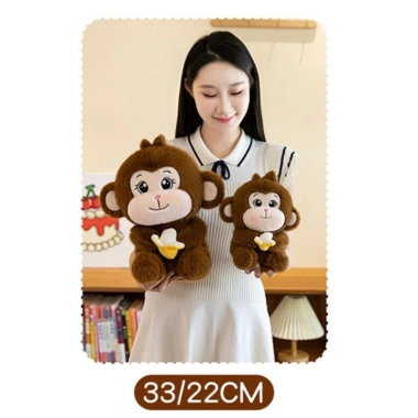 WEETW Búp Bê Chuối Khỉ Nhồi Bông Sang Trọng - Đồ Chơi Kawaii Mềm, Giá 174.900₫ 2