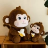 WEETW Búp Bê Chuối Khỉ Nhồi Bông Sang Trọng - Đồ Chơi Kawaii Mềm, Giá 174.900₫ 5