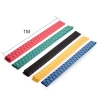 WEETW Ống Bọc Co Nhiệt 5 Màu 1m Tay Cầm Vợt Cầu Lông Chống Trơn Trượt Bảo Vệ Nhiệt Polyolefin 2