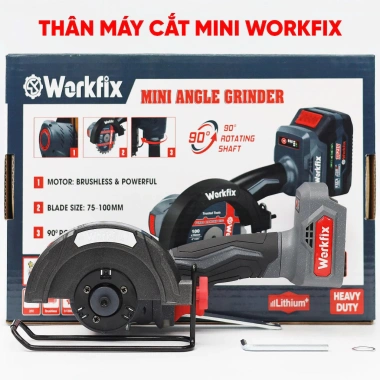 WF-AG100MN Máy Cắt Mini Không Chổi Than 3 Tốc Độ Tự Ngắt An Toàn - 899.000₫