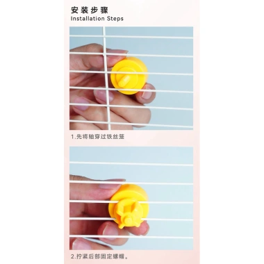 Wheel Carcool Trong Suốt Cho Hamster Vận Động Gắn Lồng Xinh Xẻo Giá 30.000₫