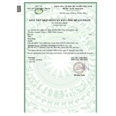 White Organic Glutathione - Viên uống collagen trắng da, đánh bay nám, giảm thâm, chỉ 840.000₫ 9