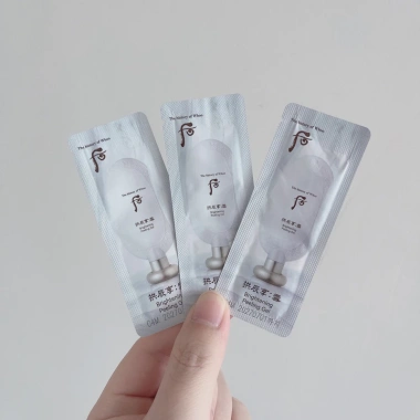 Whoo Gongjinhyang Seol Gel 1ml - Tẩy tế bào chết, dưỡng trắng, giảm mụn, 47k