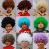 Wig tóc giả cầu vồng nổ đầu - Đồ chơi chú hề hài hước cho lễ hội, cosplay giá 46k 4