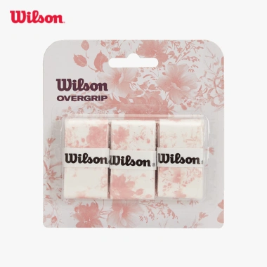 Wilson 2.024 Flower Overgrip 3 Pack SMU Pink/White - Quấn Cán Tennis, Giá 499.000 VND 2 Wilson 2.024 Flower Overgrip 3 Pack SMU Pink/White - Quấn Cán Tennis, Giá 499.000 VND 2