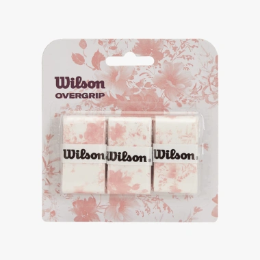 Wilson 2.024 Flower Overgrip 3 Pack SMU Pink/White - Quấn Cán Tennis, Giá 499.000 VND