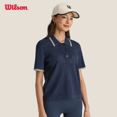 Wilson Addison Knit Polo Nữ Thể Thao - Áo Polo Đẹp Thoáng Khí Giá 2.999.000₫