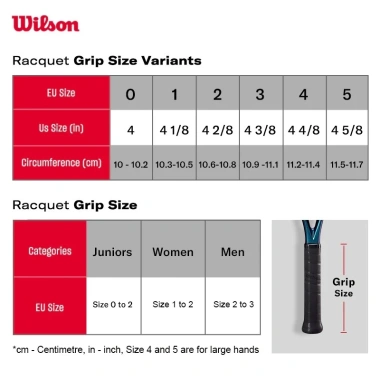 Wilson Blade Feel Comp JR 23 WR125.410U - Vợt Tennis Trẻ Em Căng Dây, Giá 1.615.000₫