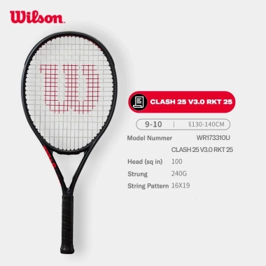 Wilson Clash 25 V3 Junior Vợt Tennis Trẻ Em - Giá ưu đãi 3.759.000đ, hiệu suất mạnh, thiết kế linh hoạt 6