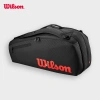 Wilson Clash V3 6PK Túi Đựng Vợt Đen/Đỏ - Bảo Vệ Vợt, Ngăn Đựng Rộng, Giá Ưu Đãi 3.599.000₫ 2