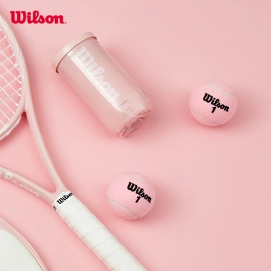 Wilson Intrigue 2 Bóng Tennis Hồng 12 Cái (6 lon) - Giá ưu đãi 1.319.000 VND