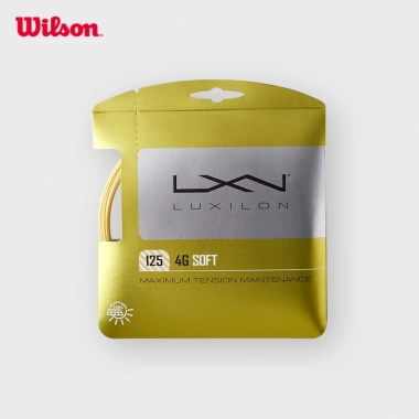 Wilson Luxilon 4G Soft 125 Set Yellow Bộ Dây Tennis WRZ997.111 Giá Ưu Đãi 819.000₫
